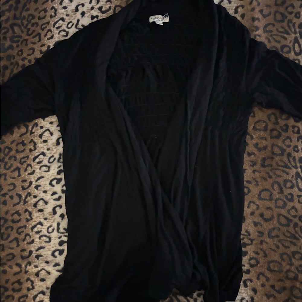 ONE WORLD Black Women's Cardigan